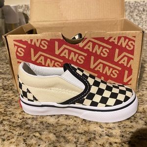 New Toddler Classic Slip on Vans